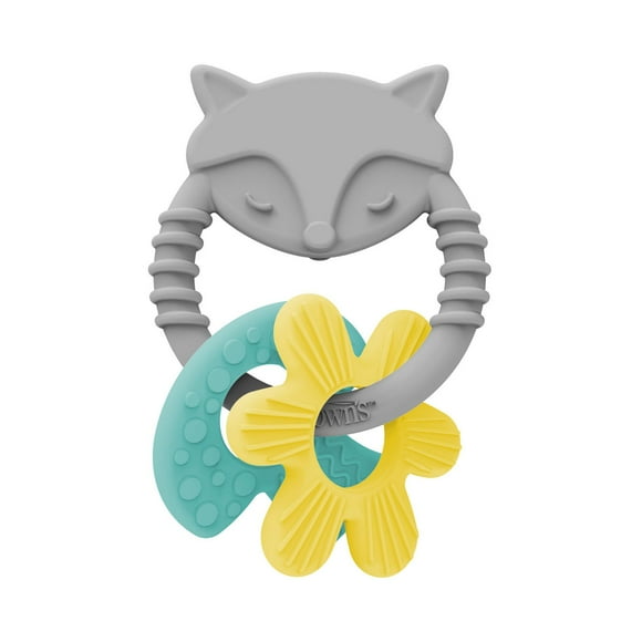 Dr. Brown’s® Learning Loop Silicone Ring Teether, Fox, 3 months+