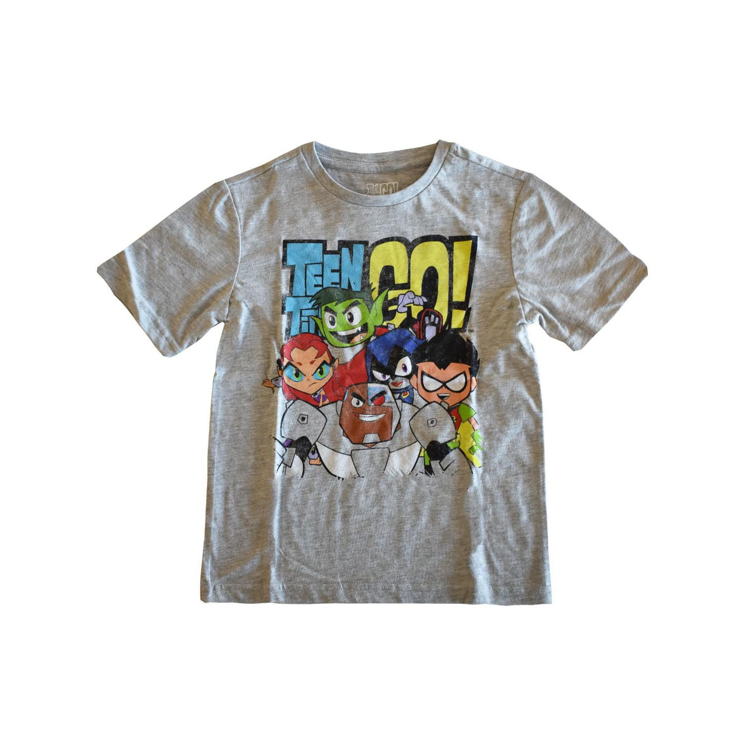 Boys Teen Titans Go! T-shirt de regroupement d'équipe pour adolescents Tailles: TP-TG