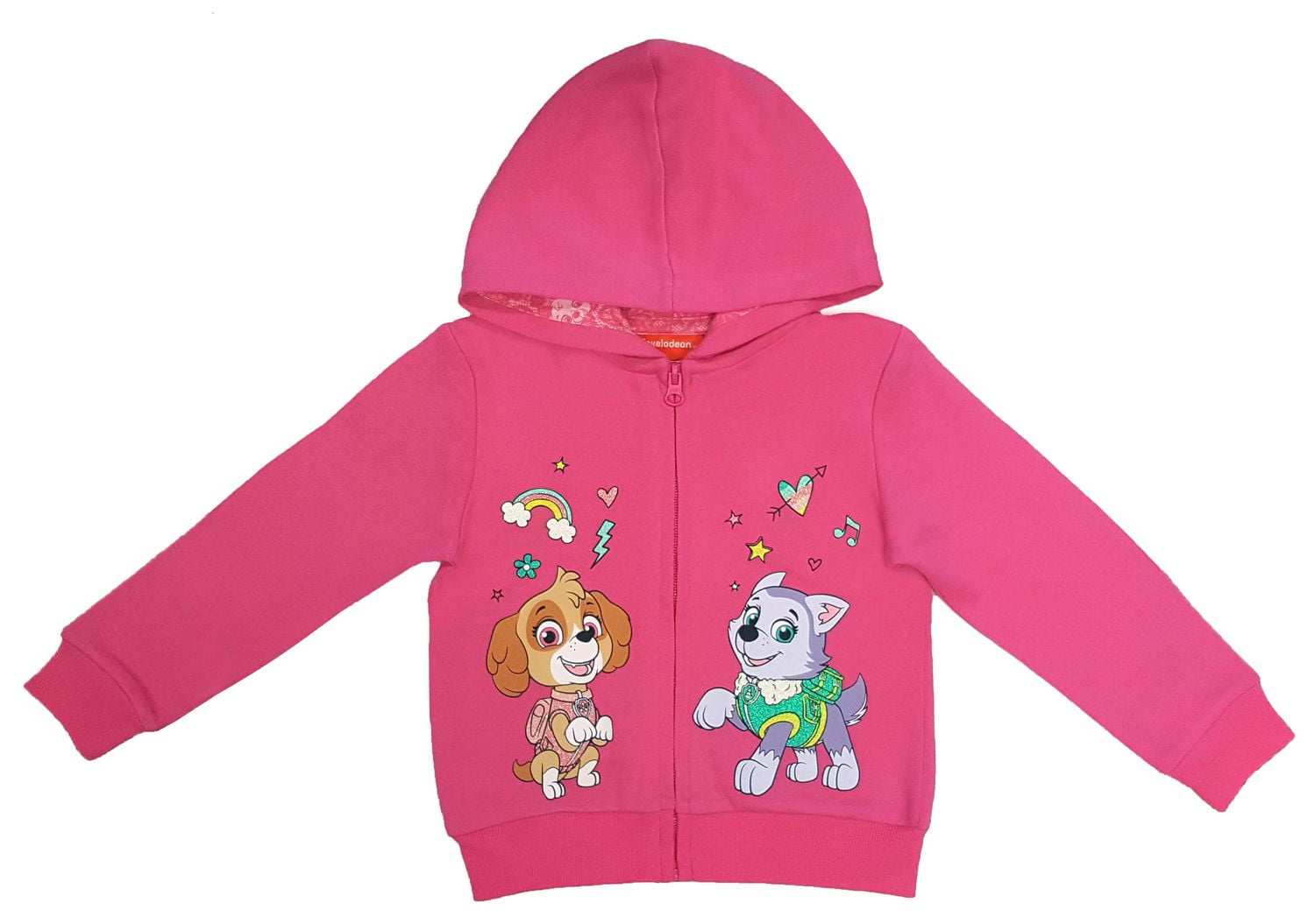 Paw Patrol Girls' Long Sleeve Hoodie 