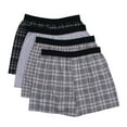 thumbnail image 1 of Hanes Men's FreshIQ Cotton Woven Boxer, 1 of 6