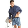 thumbnail image 4 of Hanes Men's FreshIQ Cotton Woven Boxer, 4 of 6