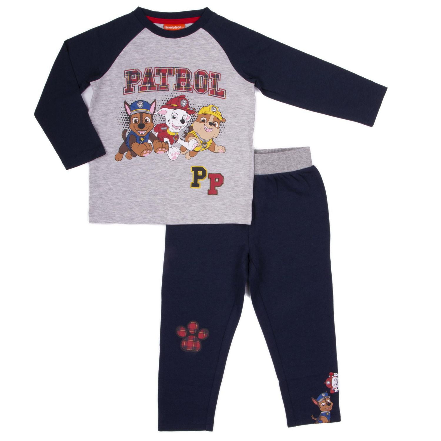 La Pat'Patrouille Ensemble à manche longue 2 pièces pour garçons en bas âge