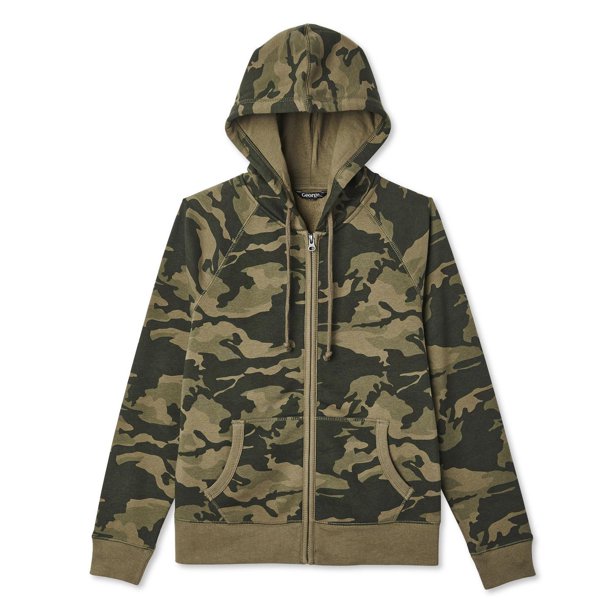 Women's Printed FullZip Hoodie Walmart.ca