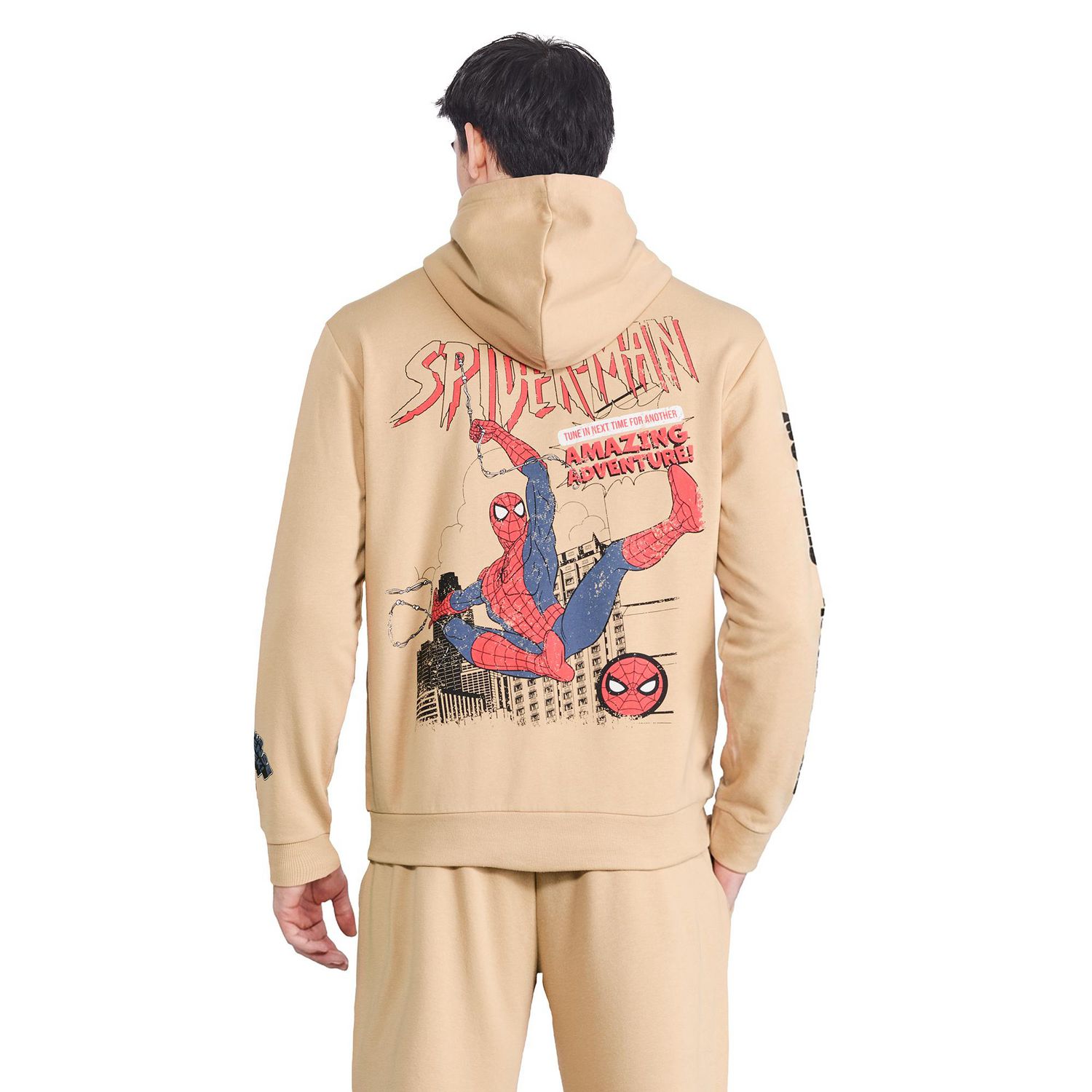 Haut à capuchon Spider-Man Marvel pour hommes