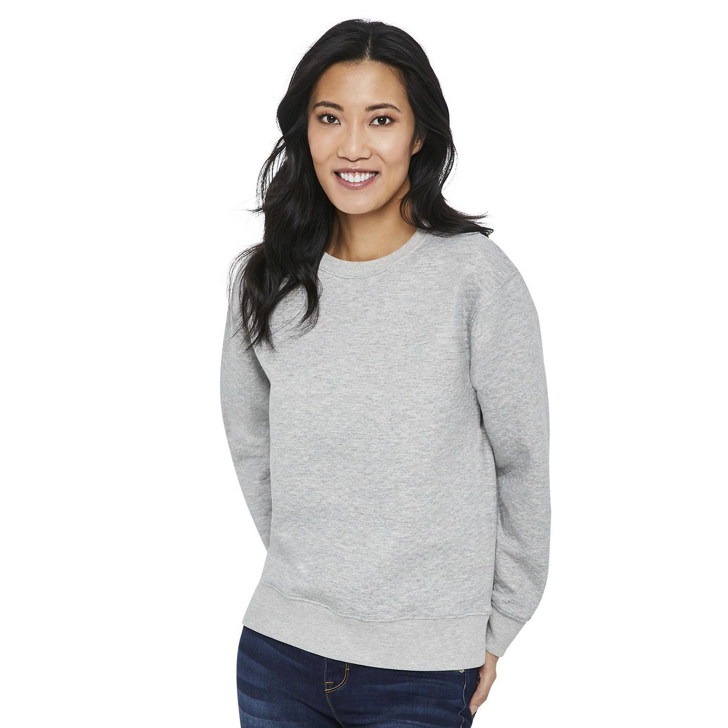 George Women's Quilted Crew Popover | Walmart Canada