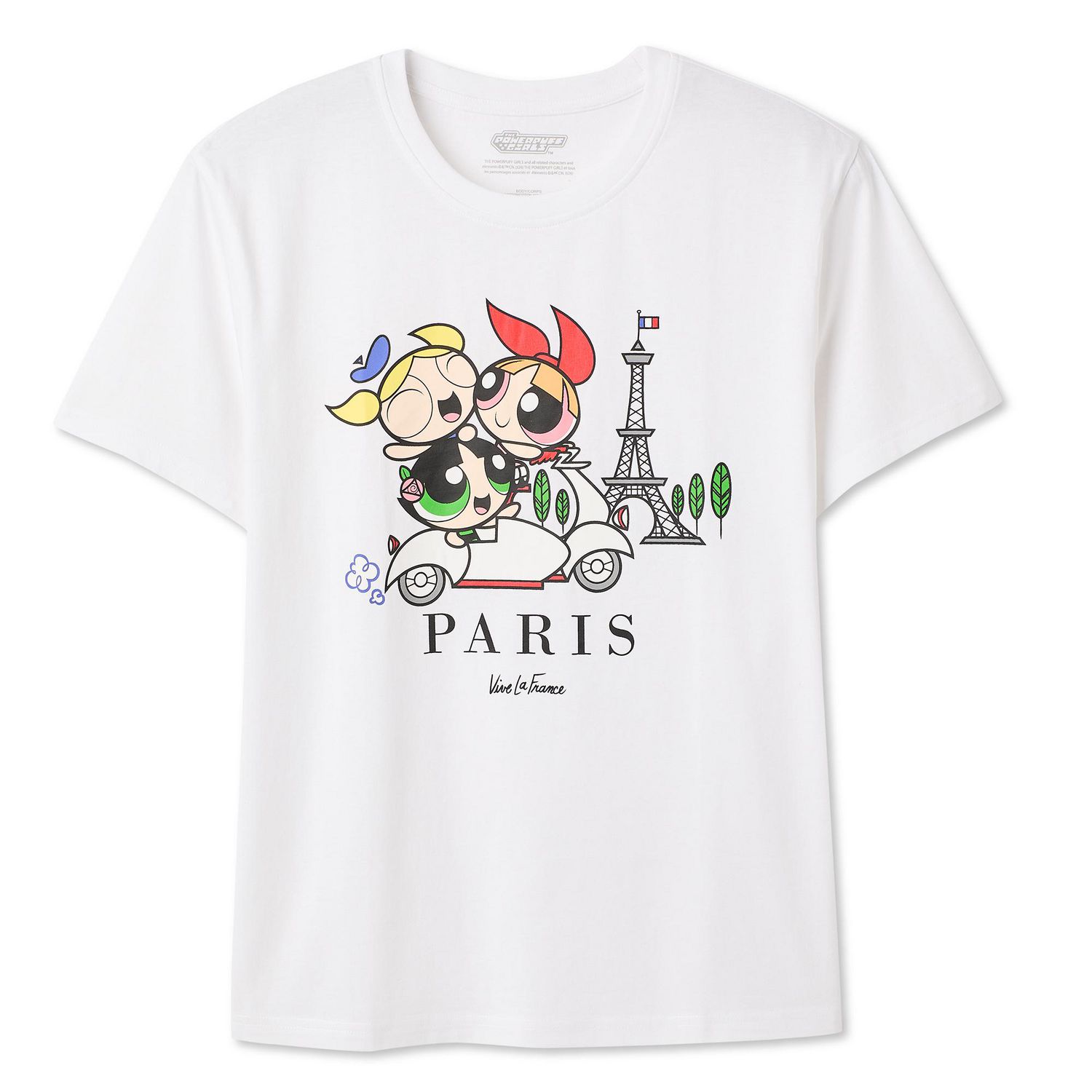 T-shirt à imprimé graphique Les Super Nanas pour femmes