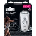 thumbnail image 1 of Braun Silk-epil 7681 Wet & Dry Epilator, 1 Count, 1 of 4