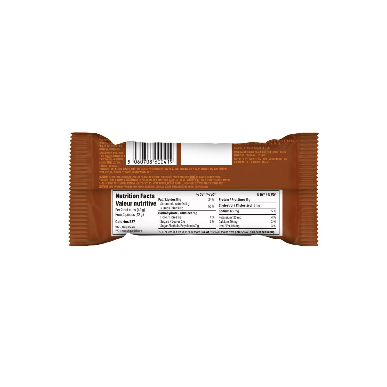 Nutry Nuts Peanut Butter Cups - Double Chocolate Hazelnut