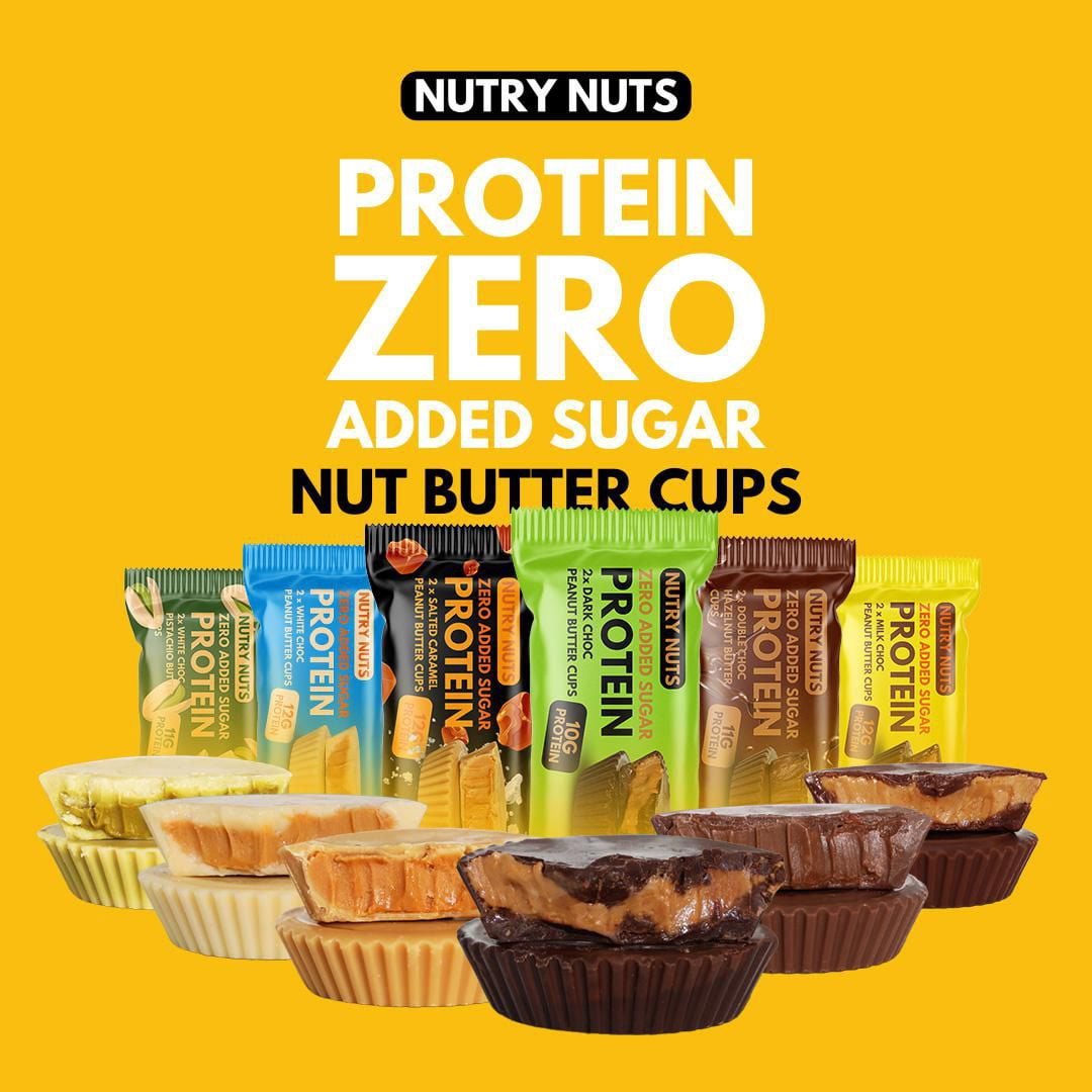 Nutry Nuts Peanut Butter Cups - Double Chocolate Hazelnut