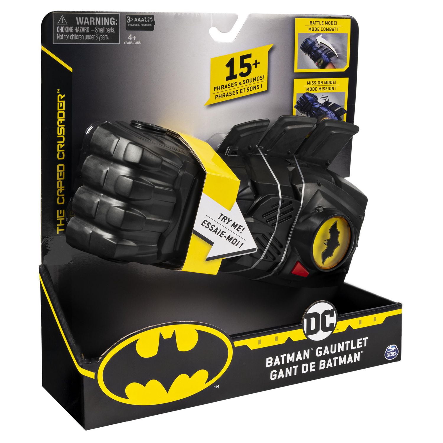 BATMAN, Interactive Gauntlet with Over 15 Phrases and Sounds, for Kids Aged  4 and Up