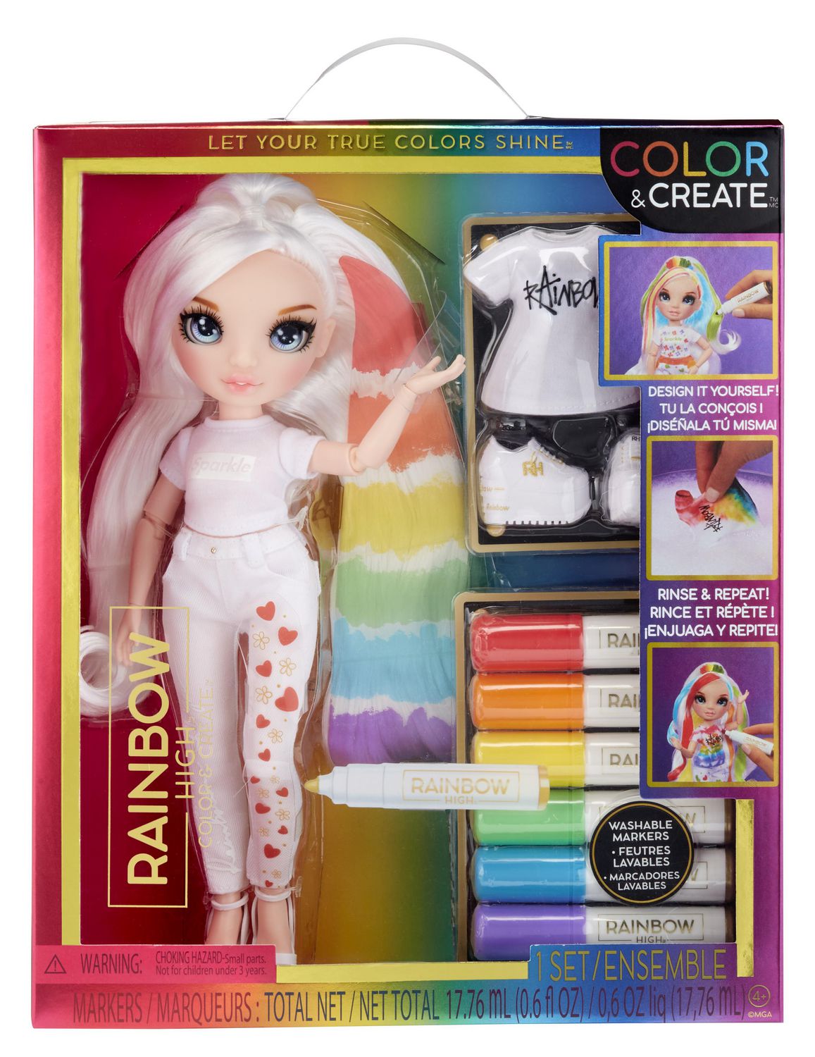 Rainbow High Fashion Winter Break Doll- Poppy Rowan (Orange) Rainbow High :  King Jouet, Jeux d'éveil Rainbow High