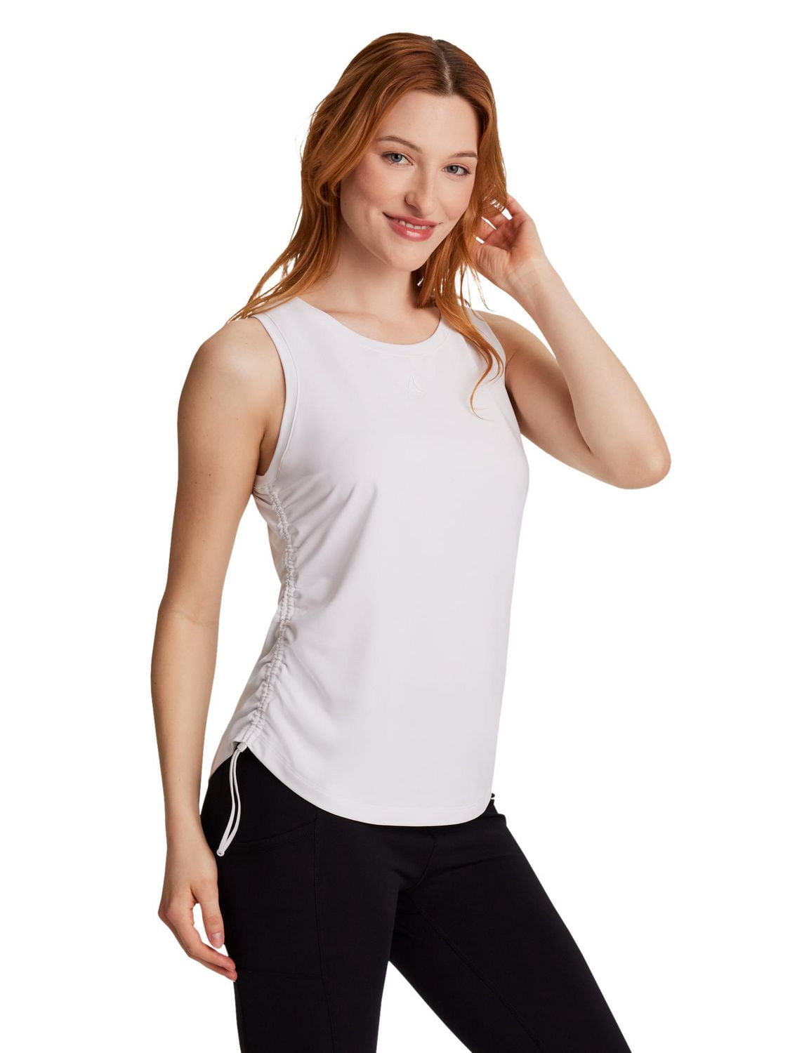 Reebok Women’s Swift Tank with Ruched Sides
