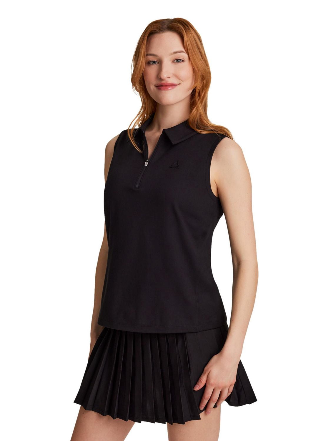 Reebok Polo sans manches Baseline pour femmes