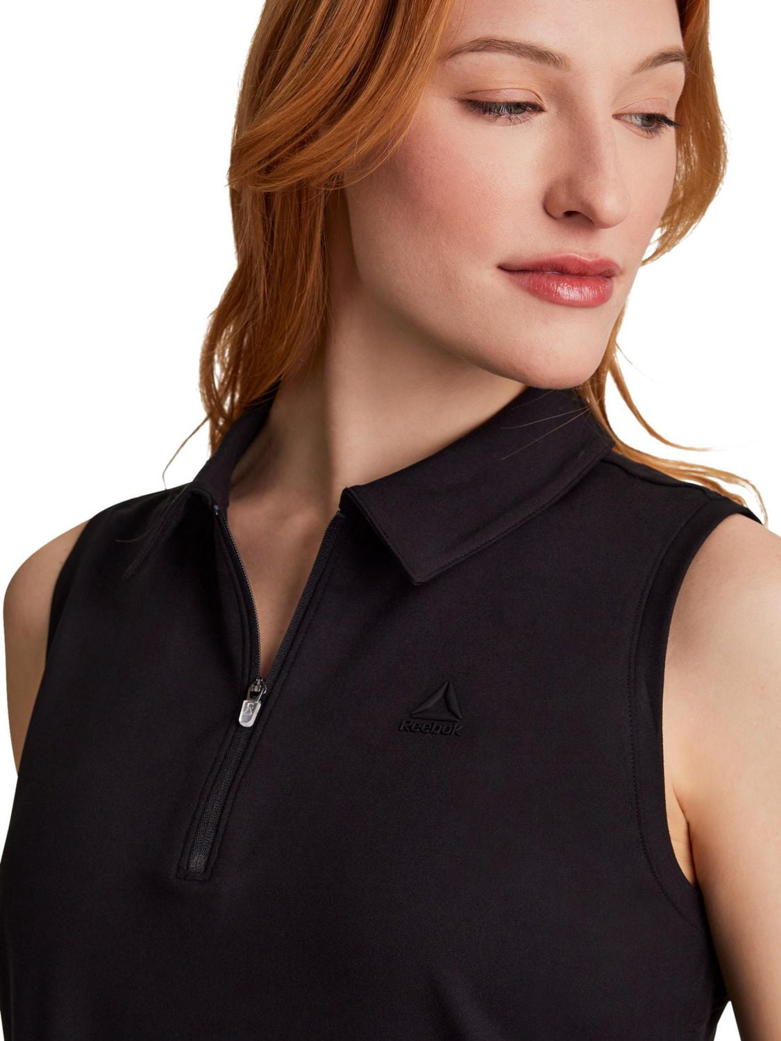 Reebok Polo sans manches Baseline pour femmes