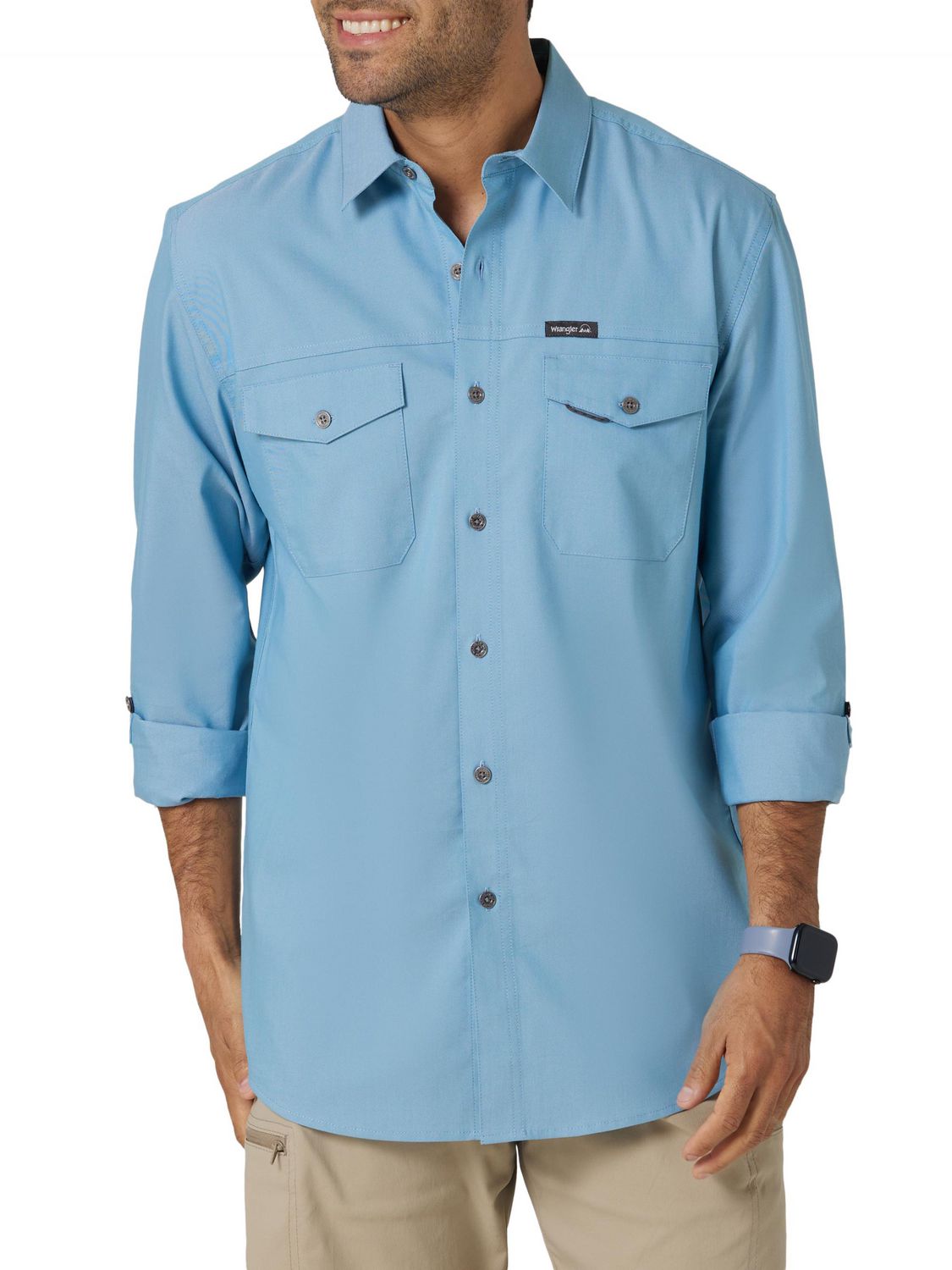 Wrangler Long Sleeve Outdoor Utility Shirt 