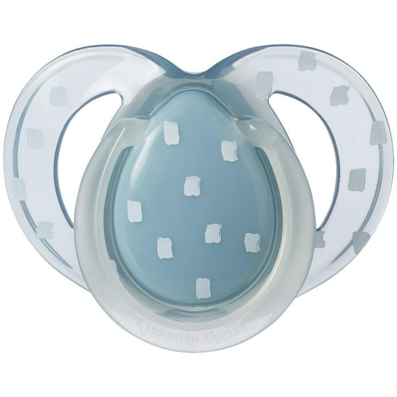 Tommee Tippee Night Time Glow in the Dark Pacifier, Symmetrical Design, Includes Sterlizer Box, BPA-Free Silicone, 6-18 months, 1-Count, Night Time Glow in the Dark Pacifier