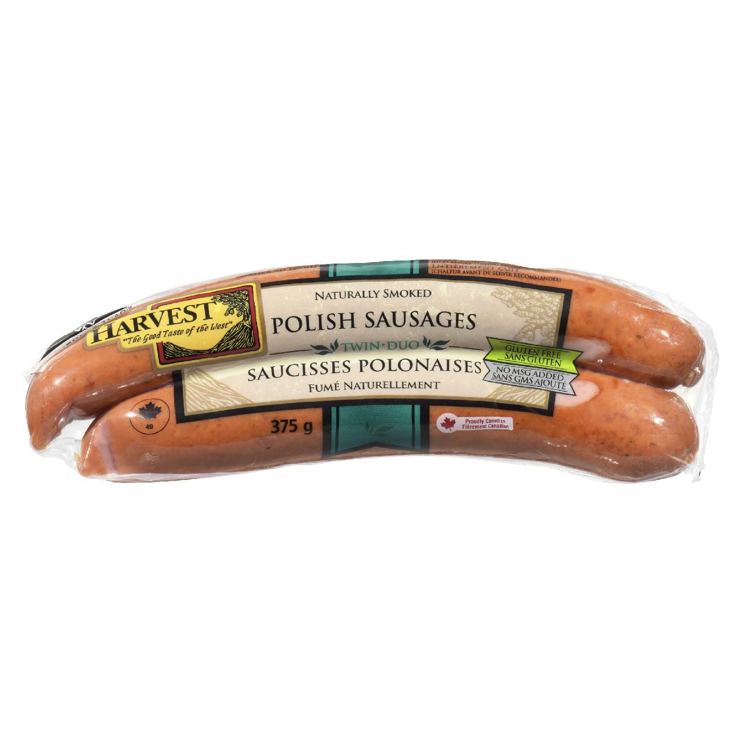 Saucisses Fumées 675g Polonaises - Harvest Meats