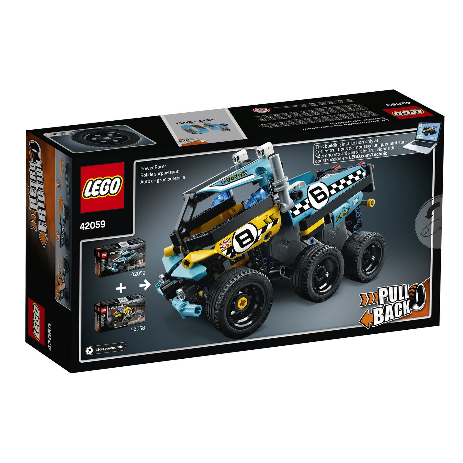 Lego technic stunt truck on sale