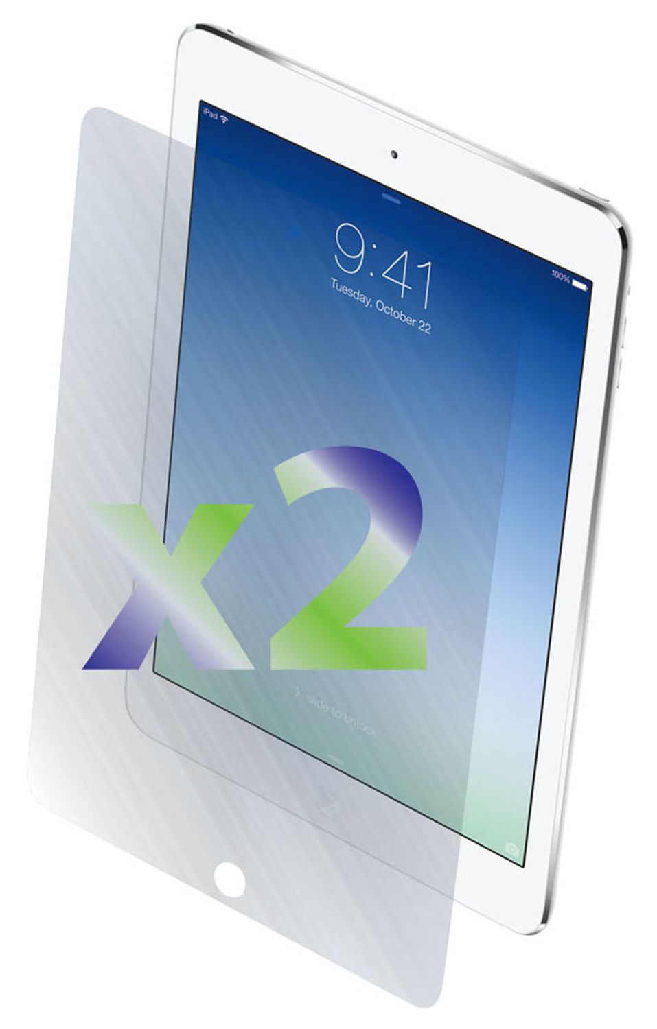 Exian iPad Air, Air 2/3 Screen Protectors X 2 AntiGlare Walmart Canada