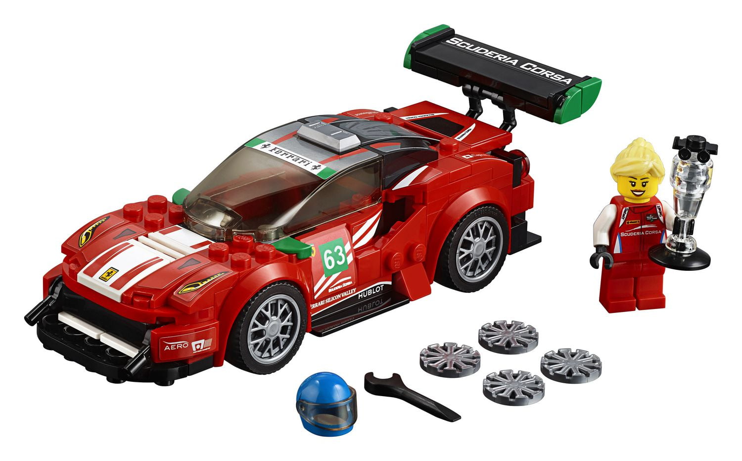 Lego speed champions 75886 ferrari 488 gt3 scuderia corsa new arrivals