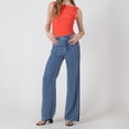 thumbnail image 2 of Devoted, Wide Leg Denim Trouser  Sizes XS-XL, 2 of 4