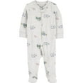 thumbnail image 1 of Carter's Child of Mine Baby Boys' Sleep n Play Grey Farm, 1 of 3