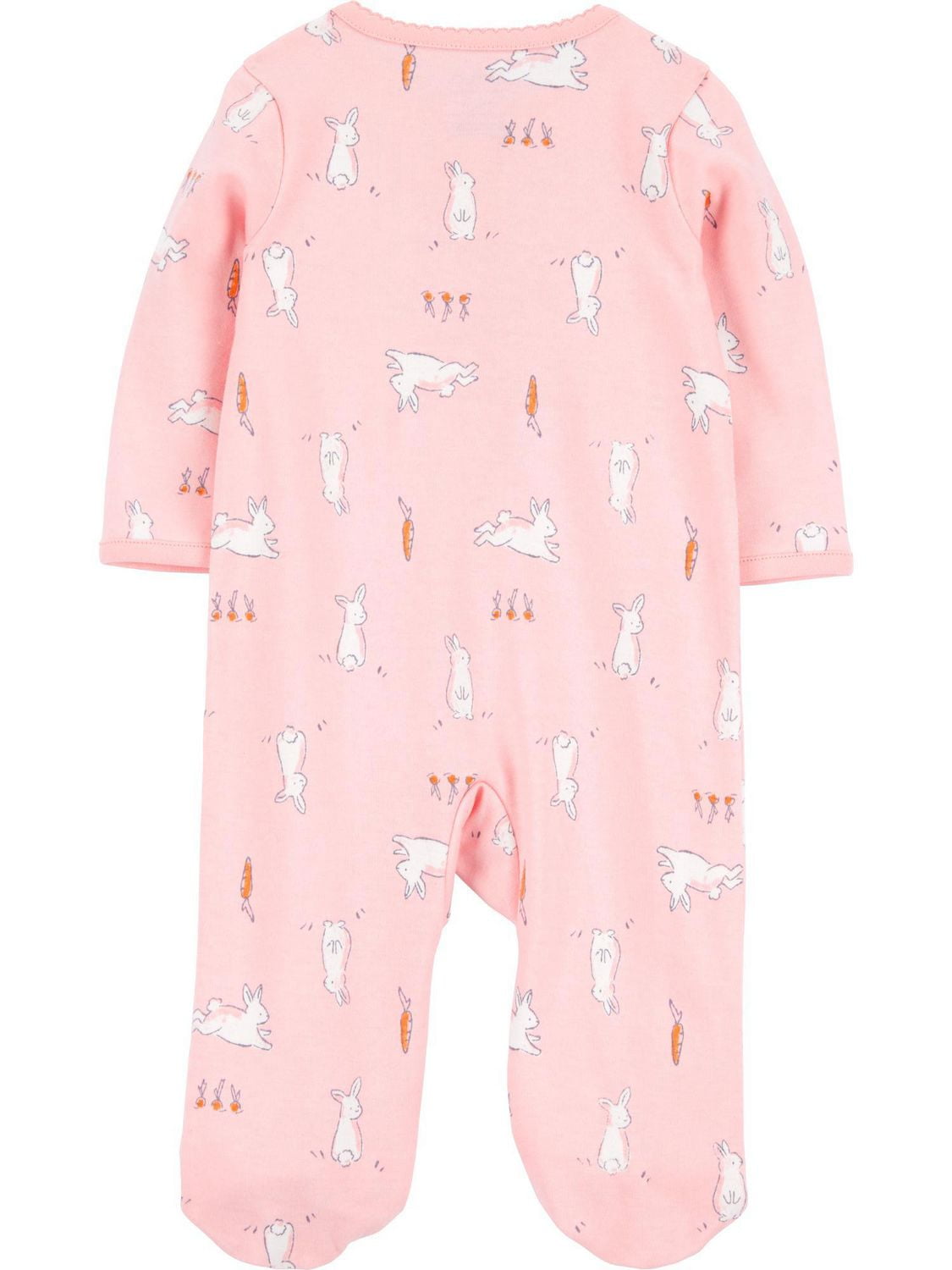 Carter's Child of Mine Baby Girls' Sleep n Play Pink Bunny