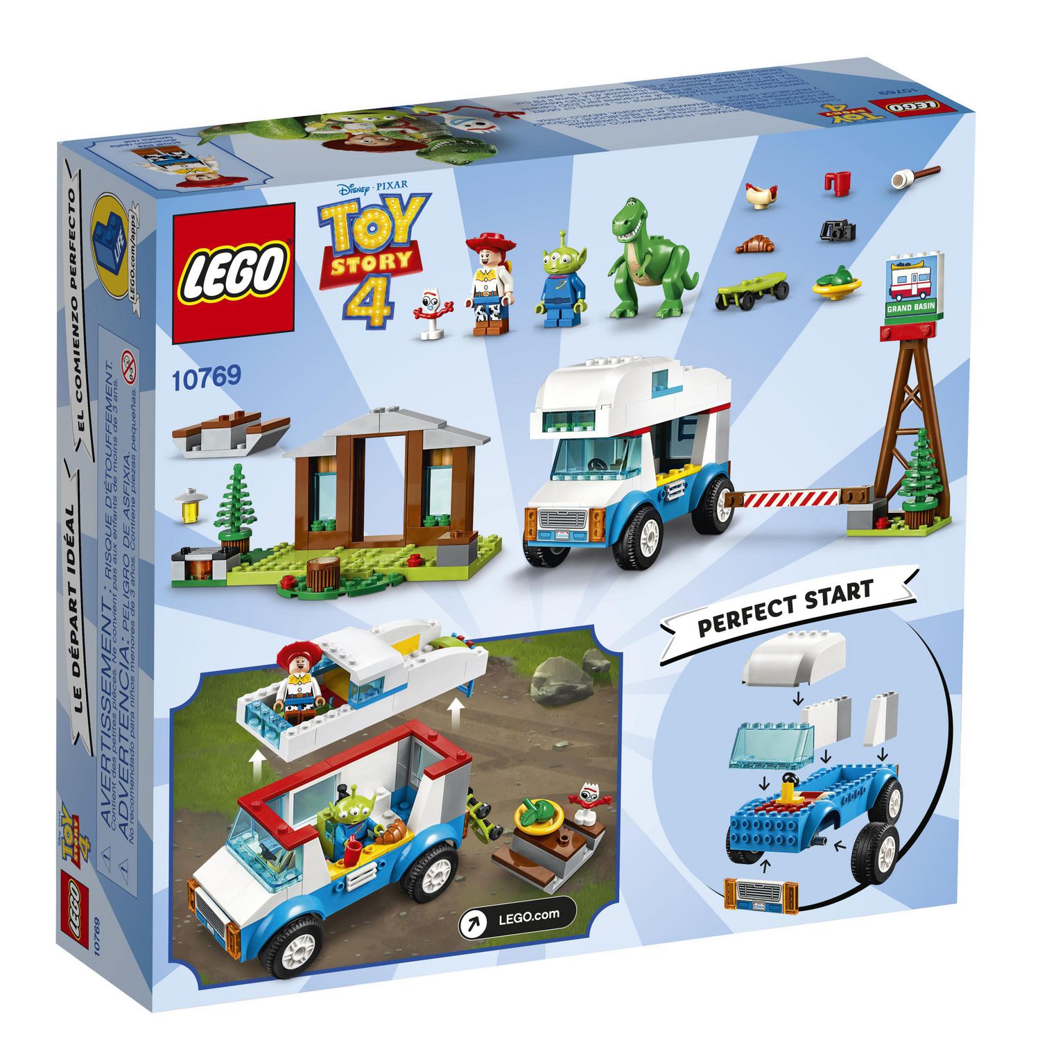 LEGO Disney Pixar’s Toy Story 4 RV Vacation 10769 Building Kit (177 Piece)