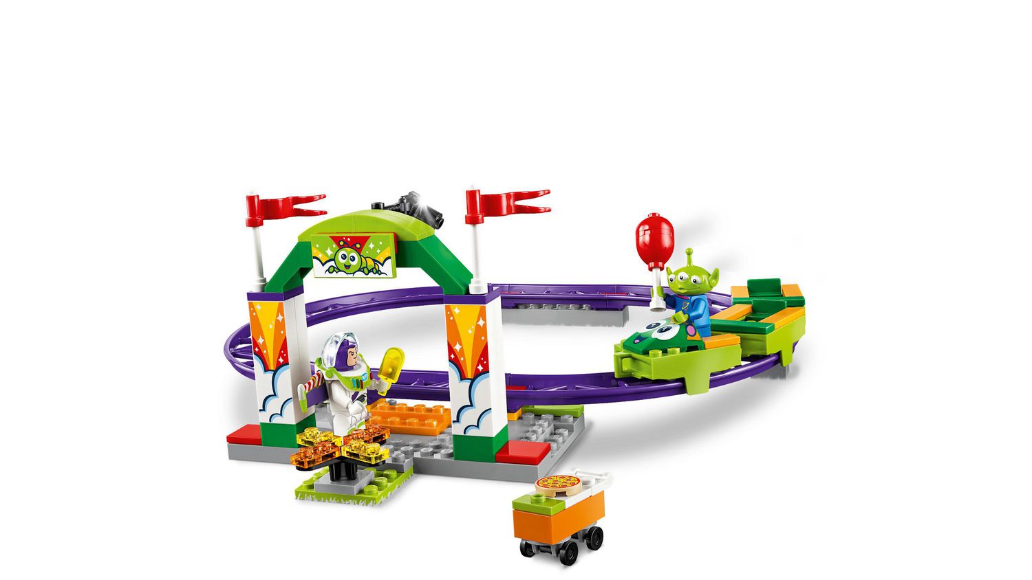 LEGO Disney Pixar s Toy Story 4 Carnival Thrill Coaster 10771 Building Kit 98 Piece