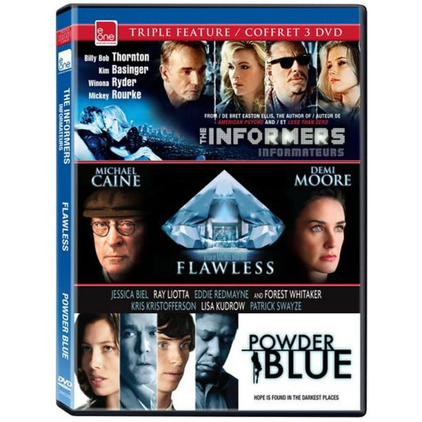 eOne Triple Feature Set 5 (Flawless, The Informers, Powder Blue) (Anglais)