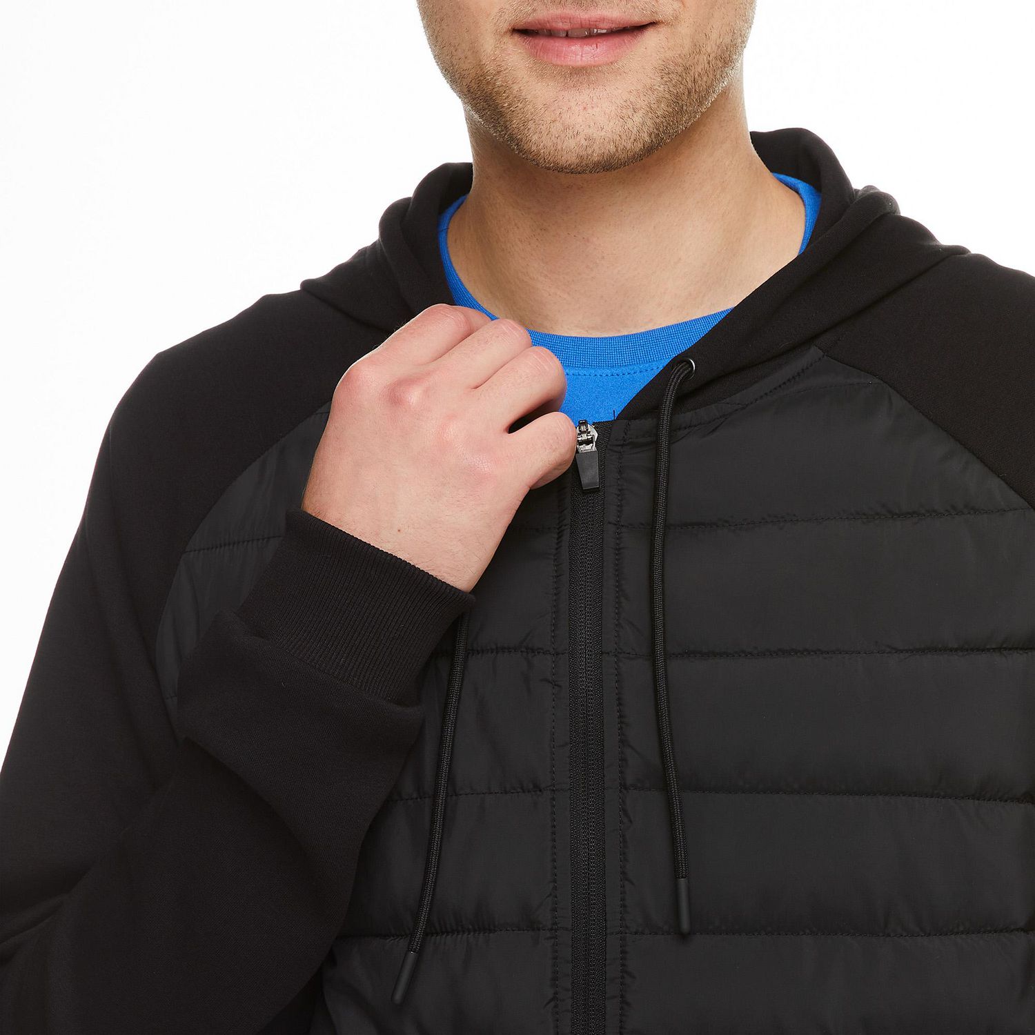 Athletic Works Men's Quilted Hybrid Jacket - Walmart.ca