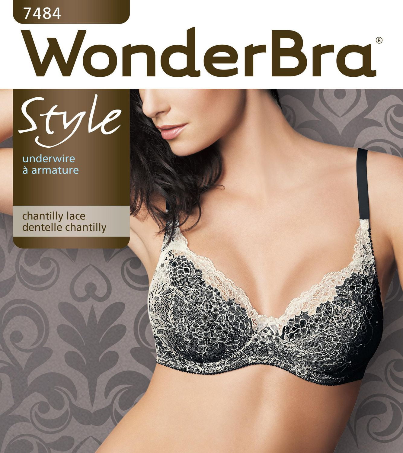 WonderBra Chantilly Lace Underwire Bra, Sizes B36-DD40
