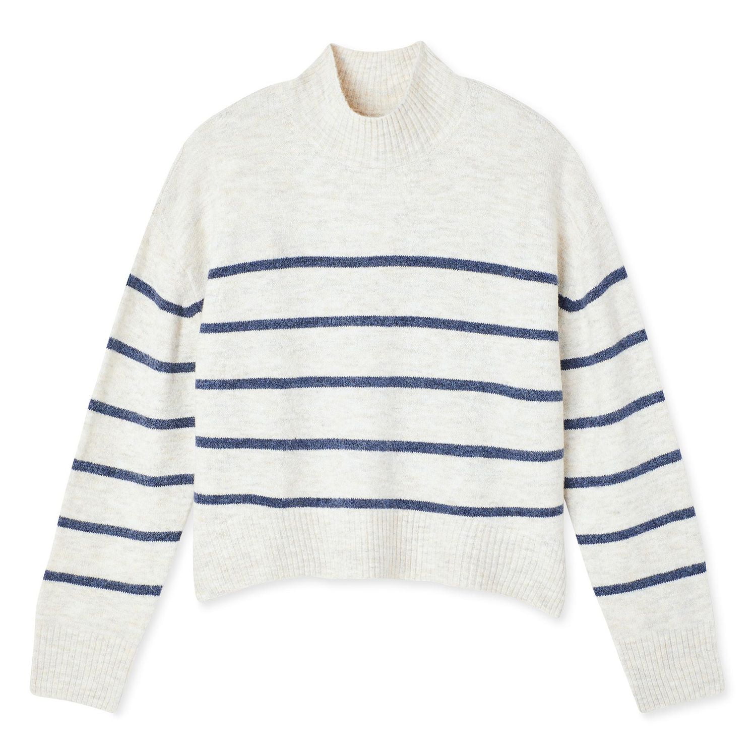 Chandail à col droit George pour femmes