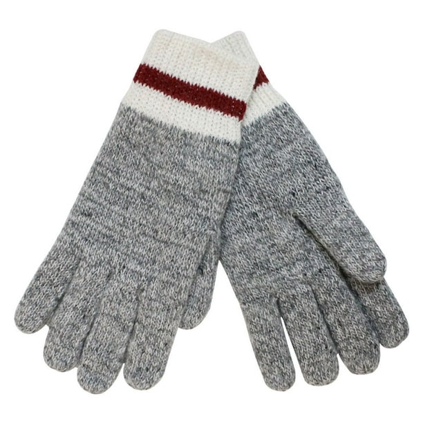 Canadiana gants en laine mélangée pour femmes