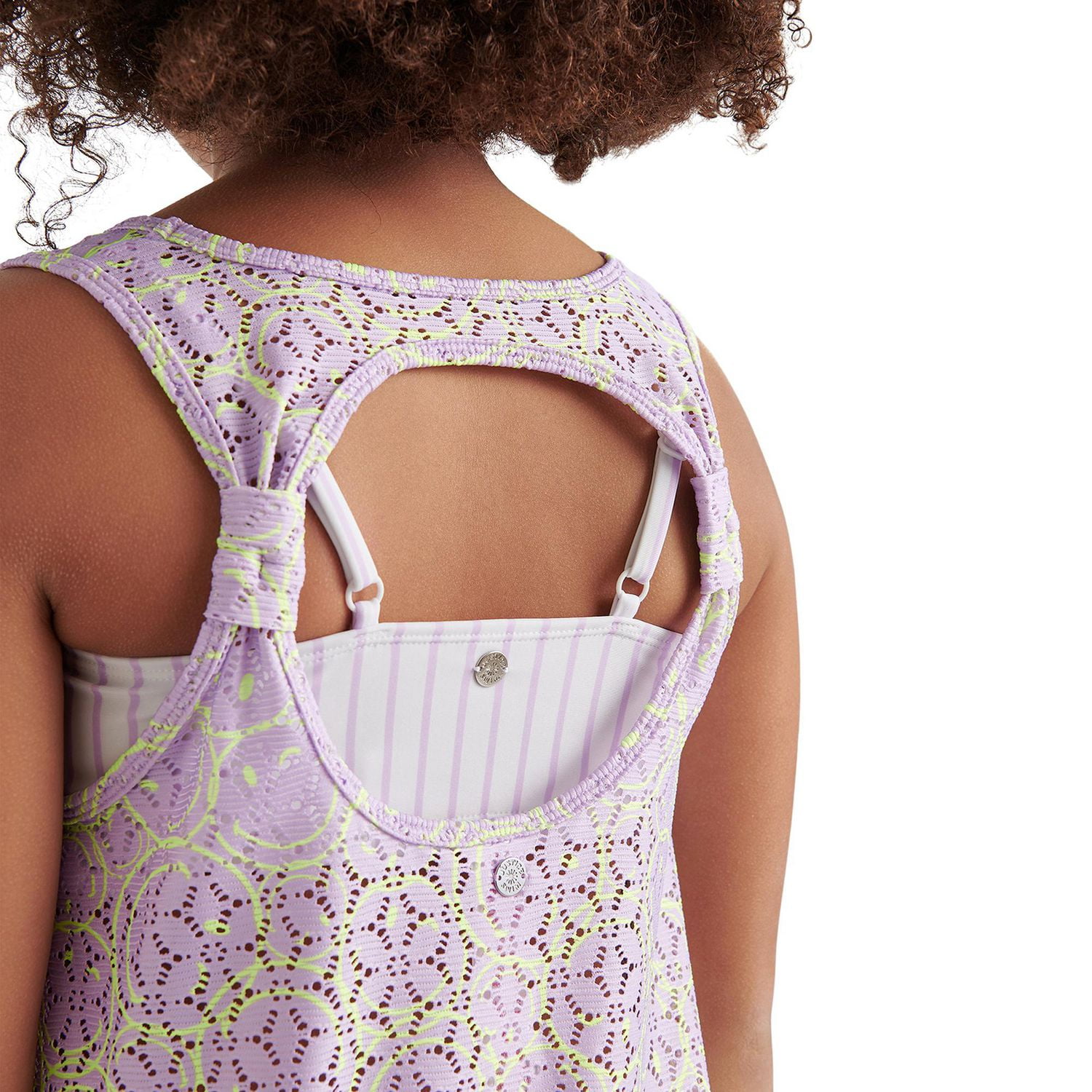 Justice Girls' Crochet Swing Dress Cover-Up