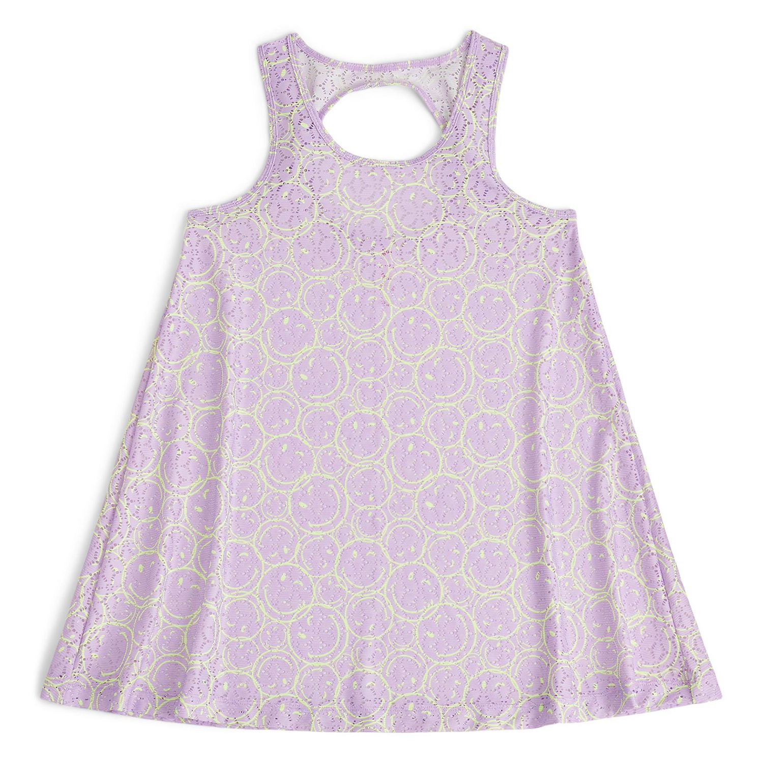 Robe cache-maillot fluide en crochet Justice pour filles