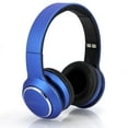 thumbnail image 2 of blackweb Over-Ear Premium Series Headphones - Blue, 2 of 6
