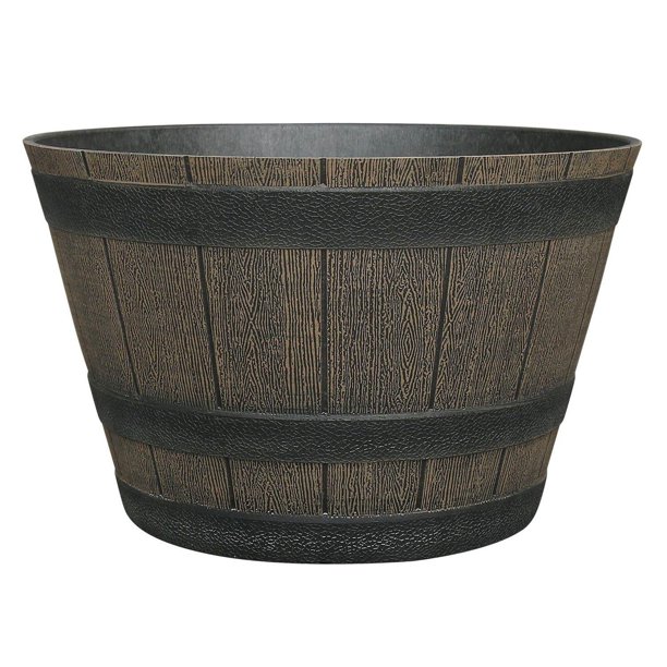 Whiskey Barrel Planter, Decorative Planter Walmart.ca
