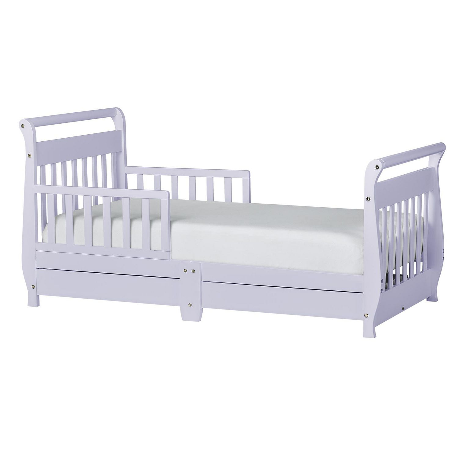 Dream On Me, Sleigh Toddler Bed with Storage Drawer Walmart Canada