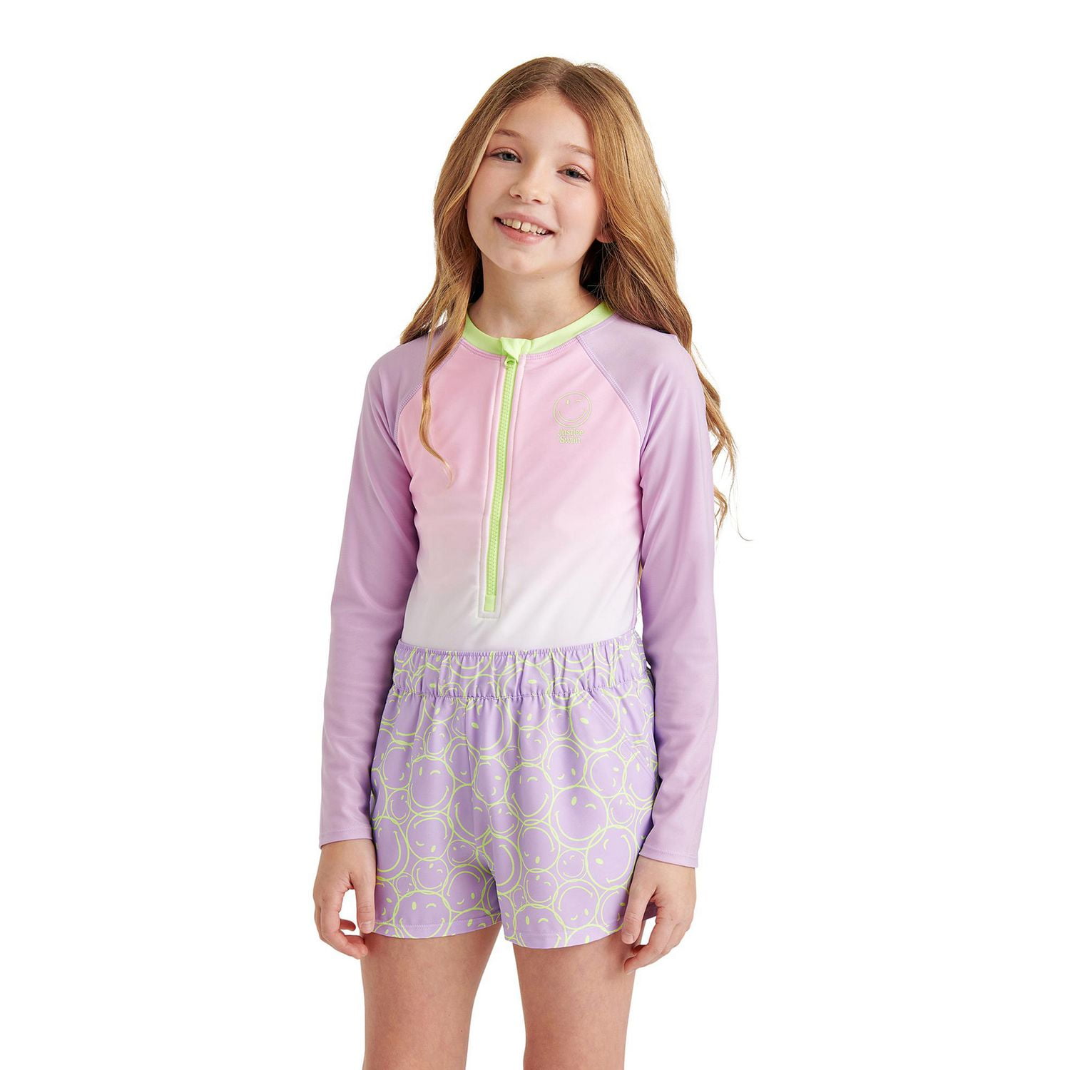 Justice Girls' Printed Board Short