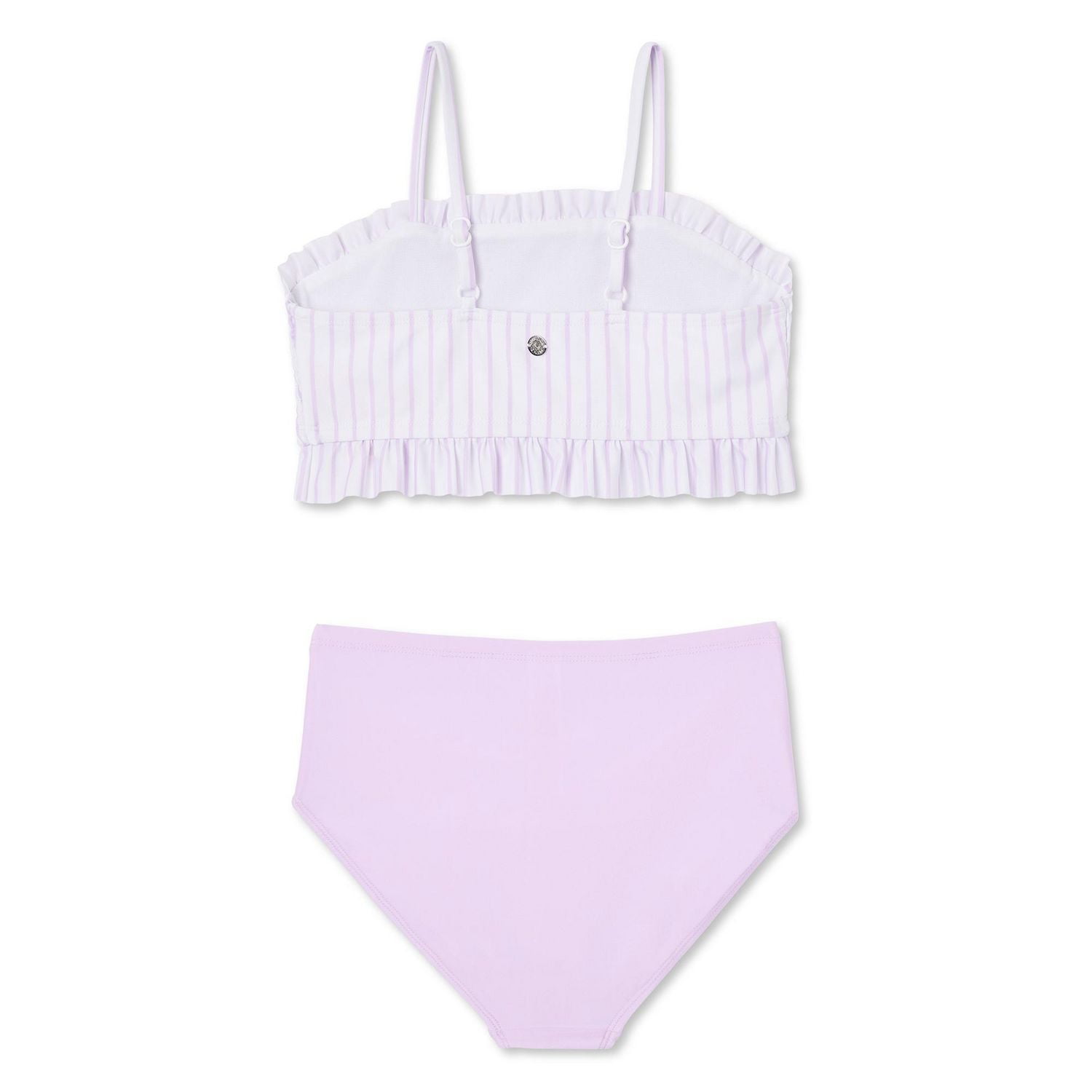 Justice Girls' Two Piece Bandeau Bikini Set