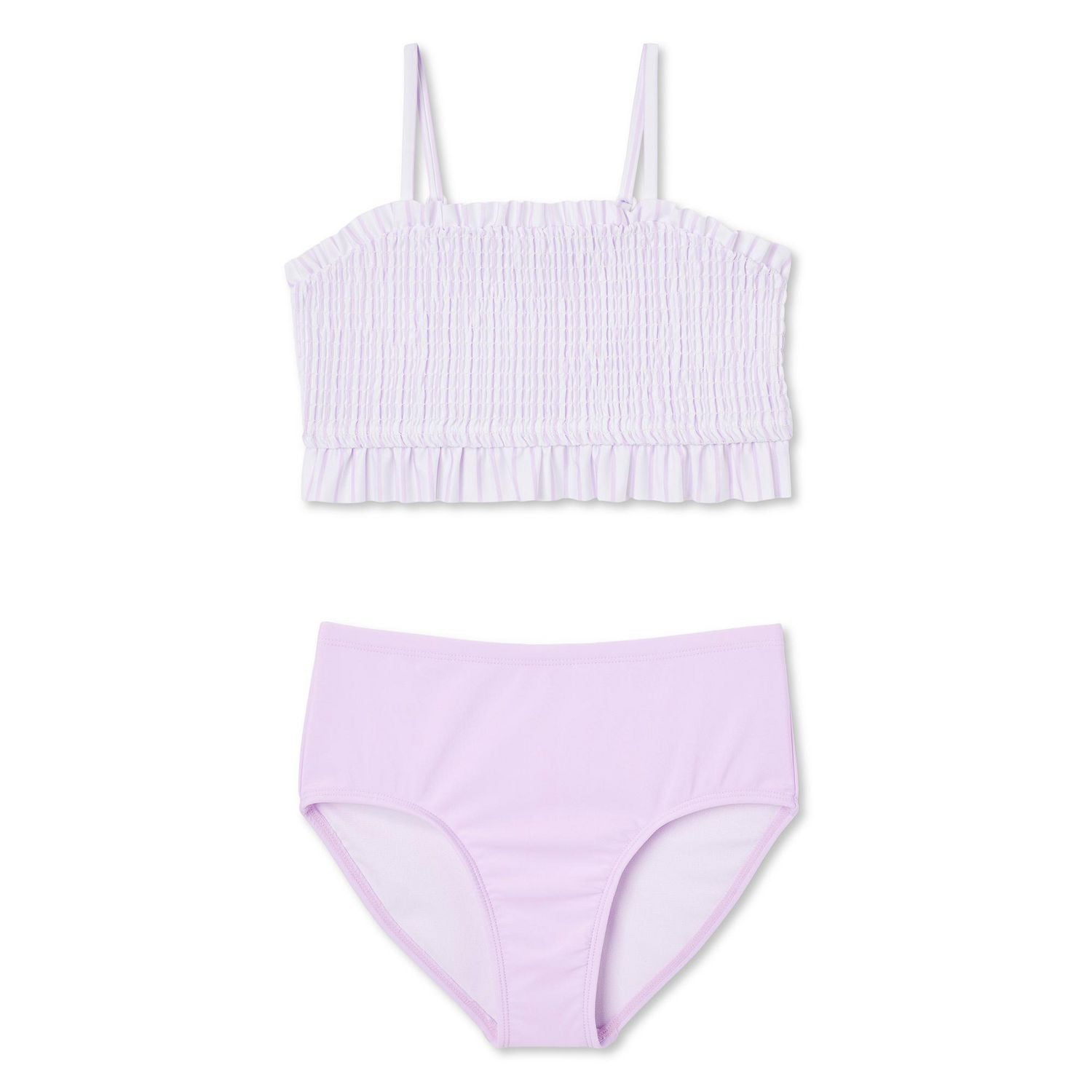 Justice Girls' Two Piece Bandeau Bikini Set