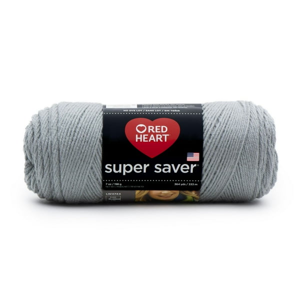 Red Heart® Super Saver® Yarn, Solid, Acrylic #4 Medium, 7oz/198g, 364 ...