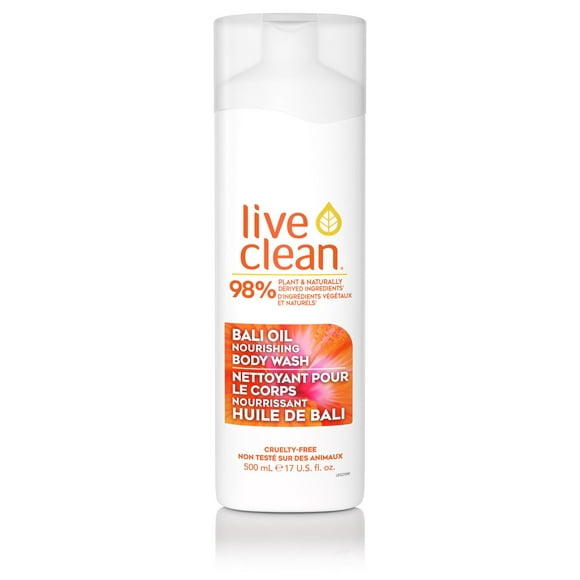 Nettoyant pour les corps nourrisant huile de bali de Live Clean