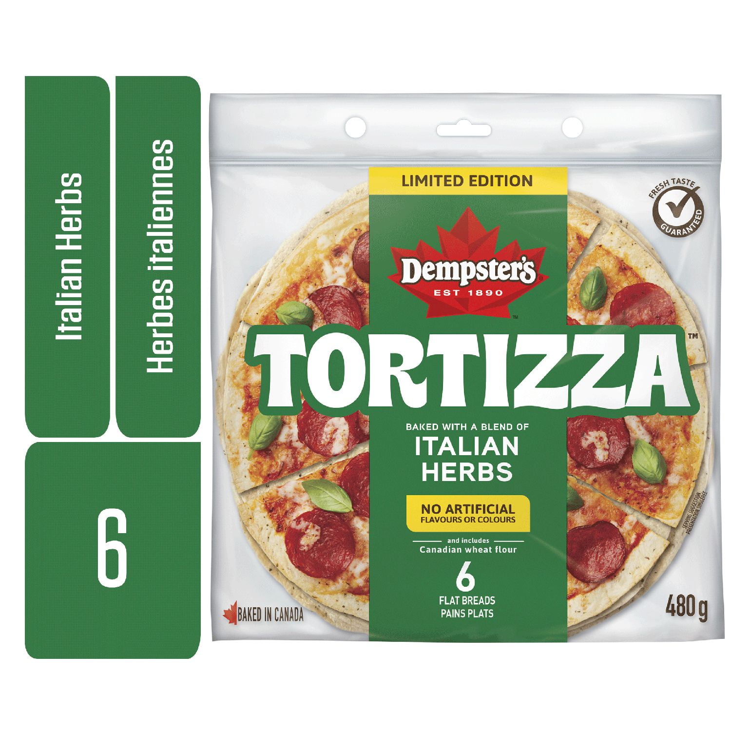 Dempsters® Italian Herbs Tortizza, 480 g - Walmart.ca