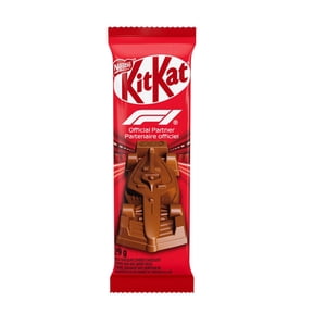 KITKAT Formula 1 Race Car Shaped Bars, Milk Chocolate, Chocolatey Center & Crispy Wafers