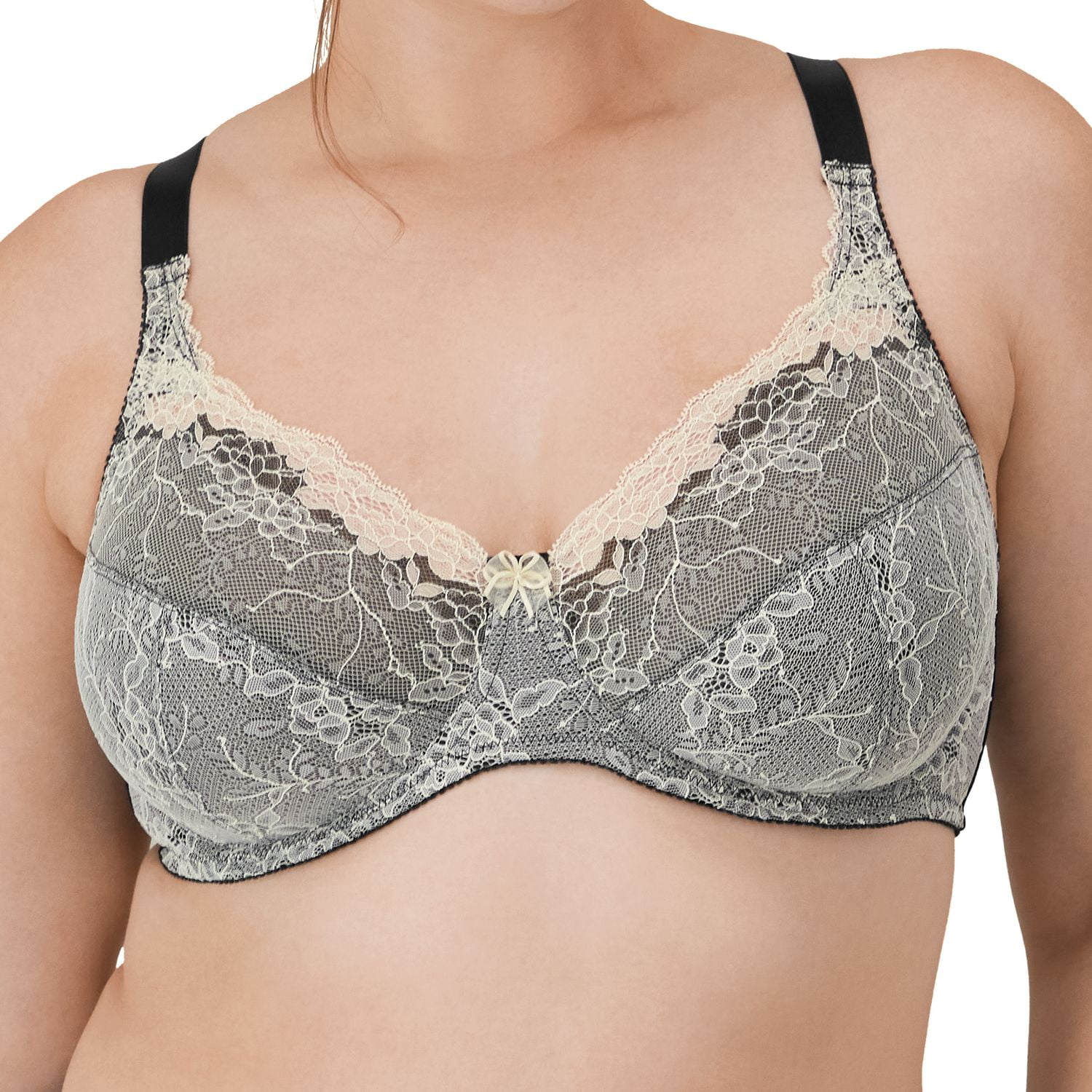 Soutien-gorge à armature fait de dentelle Chantilly WonderBra Sizes B36 DD40