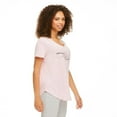 thumbnail image 2 of George Women's Soft V-Neckline Pajama Tee, 2 of 6