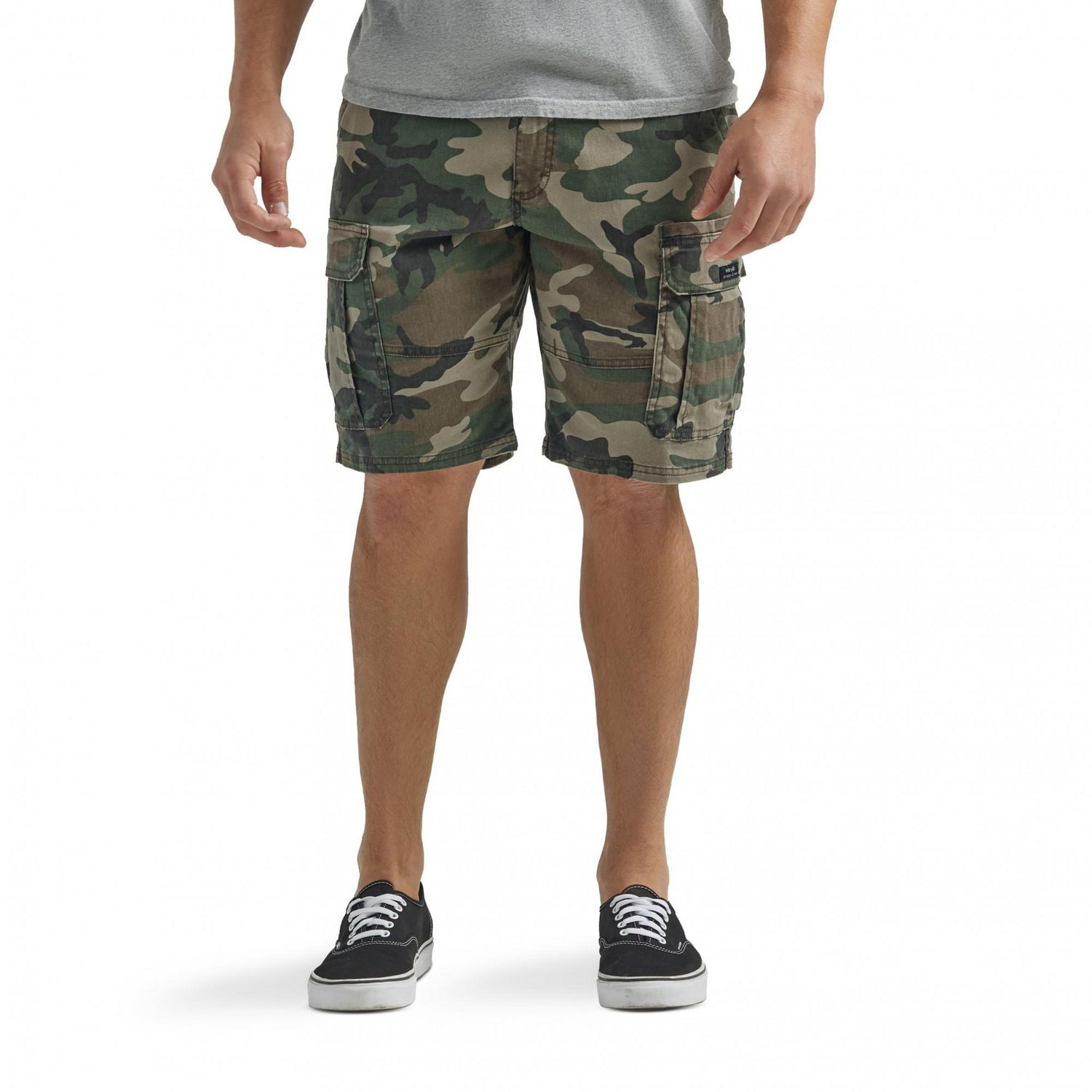 Wrangler men's cargo hot sale short with stretch