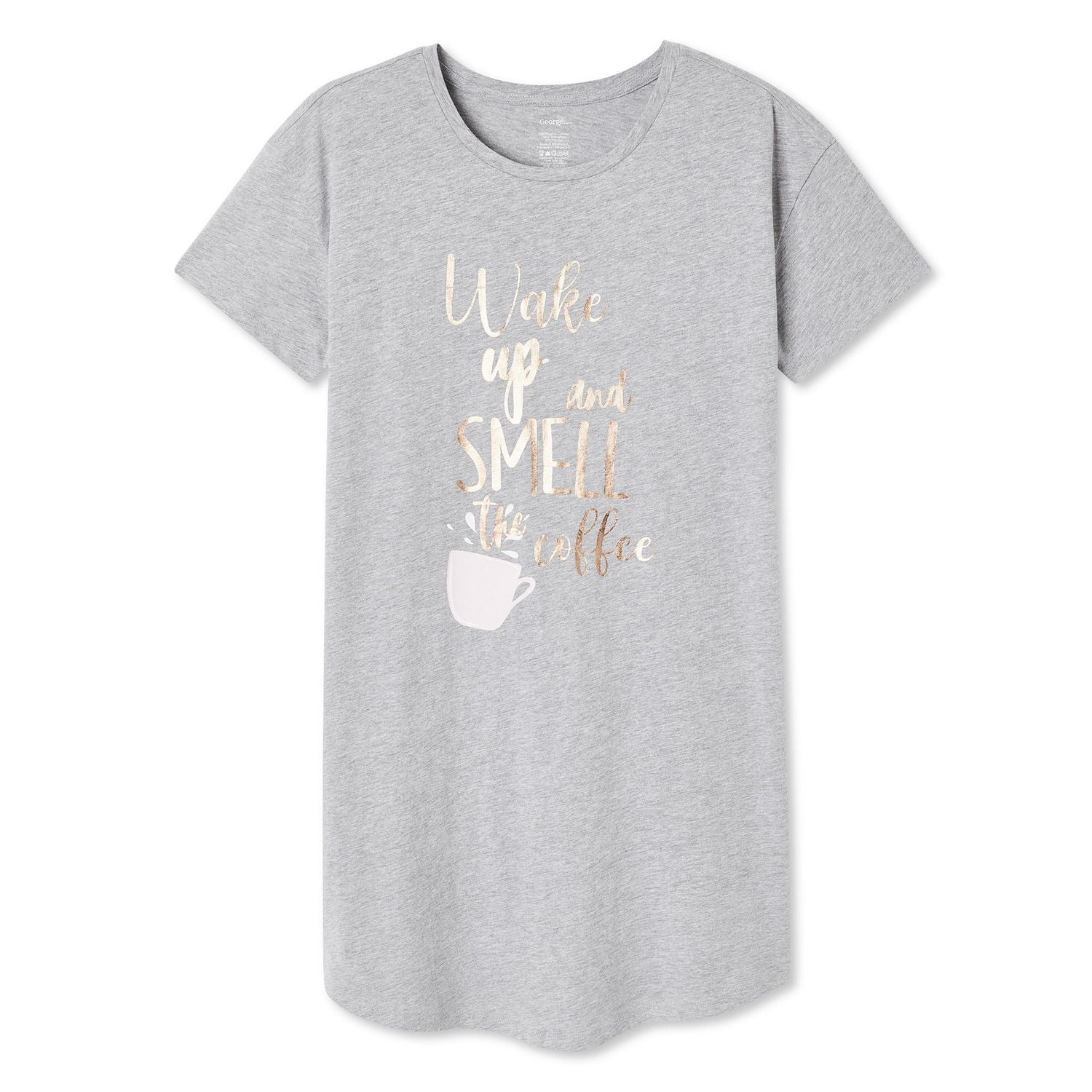 George Women's Short Sleeve Nightshirt